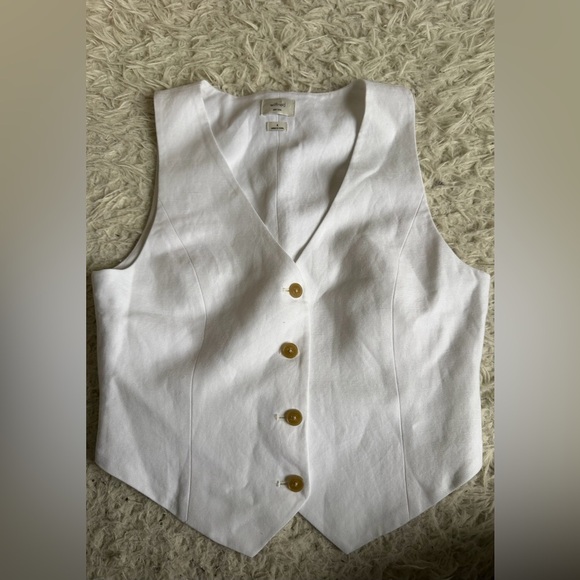 Aritzia Wilfred CruiseLinen™ Pacino Vest - Picture 2 of 6